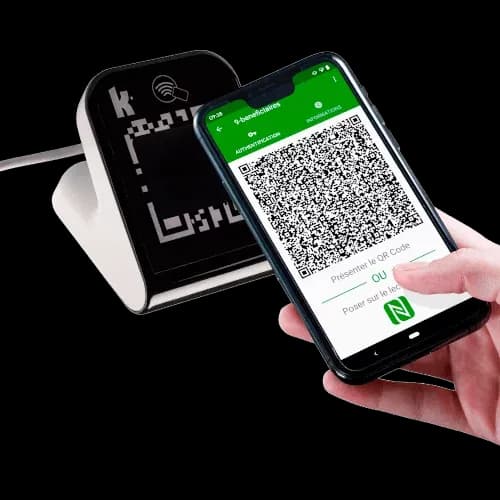 Lecteur QR Code KAPELSE / Kap-Ecv | QR code - NFC