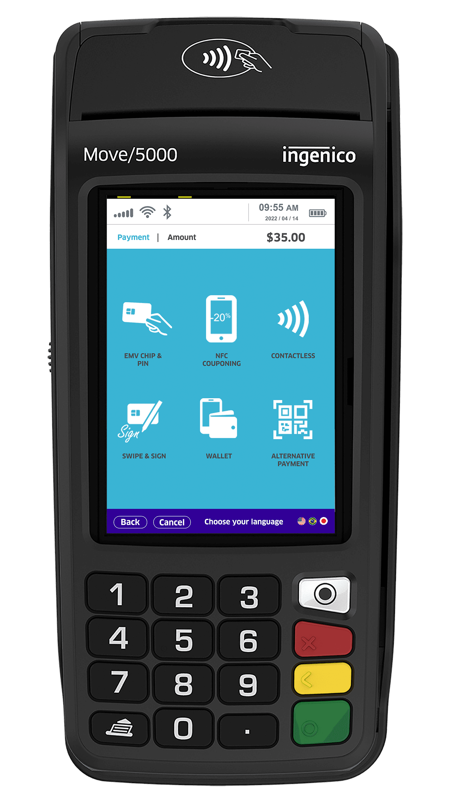 MOVE 5000 BT/WIFI OCCASION GARANTIE 6 MOIS